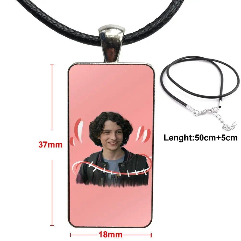 Ожерелье со стальным покрытием стекло кабошон колье длинное кулон прямоугольное