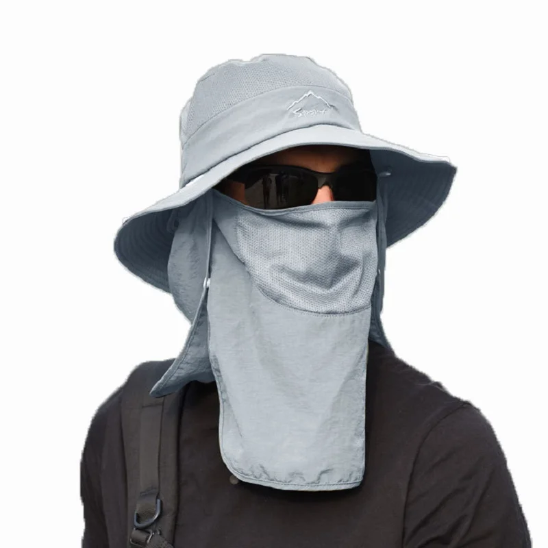 

Fisherman hat male mountaineering hiking hat summer outdoor quick-drying sunscreen hat fishing breathable sunscreen hat female