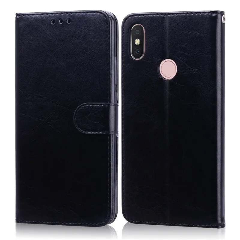 Флип чехол для Xiaomi Redmi S2 кожаный бумажник Xiomi телефона роскошный накладка|Бамперы|