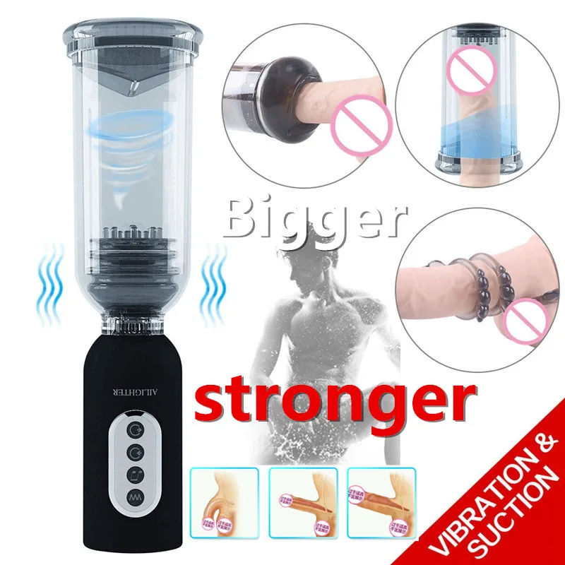 Автоматическая пенис рукав Для мужчин t упражнений набор вибратор для