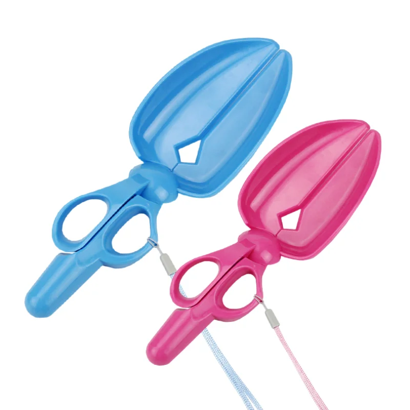 

Portable Excrement Shovel Toilet Blue Red Dog Poop Bags Dispenser For Dogs Litter Housebreaking Supplies Pet wholesale items