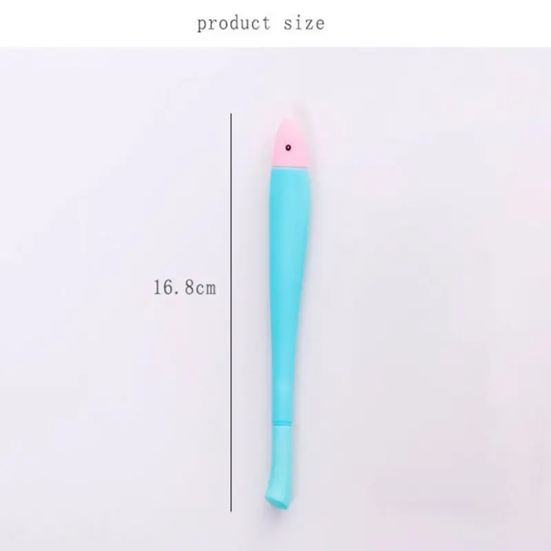 2 шт./упак. Милая рыбка Форма гелевые ручки кавайные канцелярские принадлежности