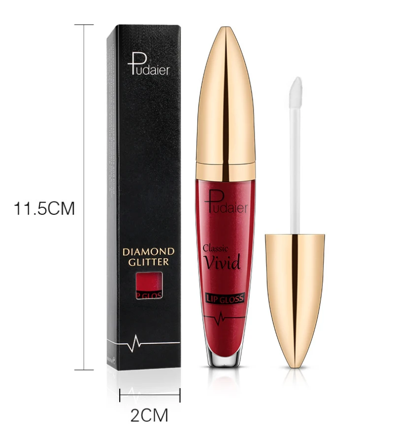 New Diamond Shiny Lipstick Glitter Liquid 18 Colors Long Lasting Waterproof Shinning Bling Lip Gross Cosmetic TSLM1 |