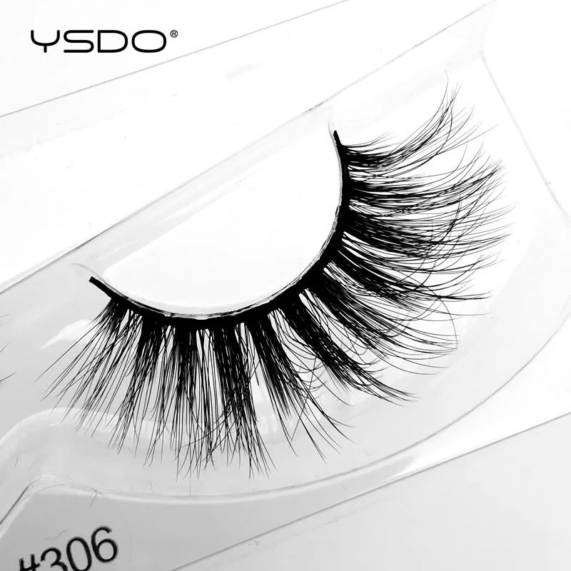 YSDO 1 пара 3d норковые накладные ресницы естественные длинные норковые ресницы безжалостные ресницы «maquiagem» Мягкие выпученные ресницы искусственные