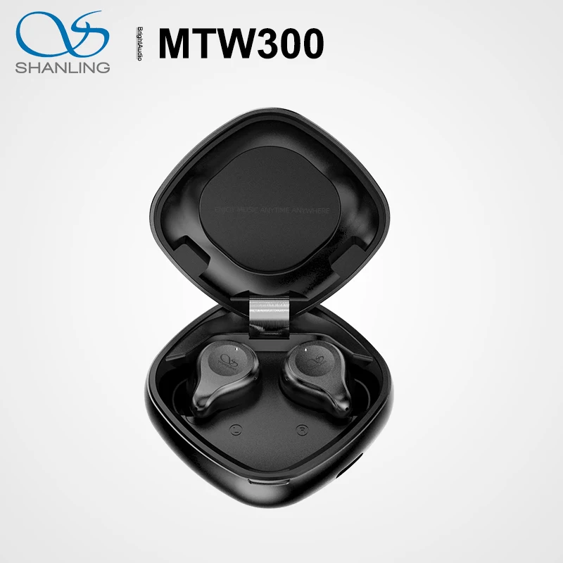 

Shanling MTW300 TWS True Wireless Stereo Earphone Sports Earbuds Bluetooth 5.2 volume controls aptX / AAC / SBC IPX7 35Hours