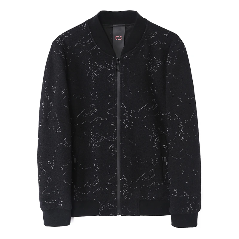 

LKSD Autumn Winter Fashion Causal Strand Collar Knitted Men's Jacket Tops New Streetwear Full Sleeve Loose Jacket U17070042