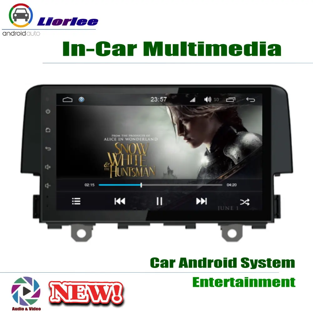Carplayer Android System Core A53 PX5 9 &quotHD IPS LCD экран для Honda Civic 2016 ~ 2019 радио плеер GPS Navi
