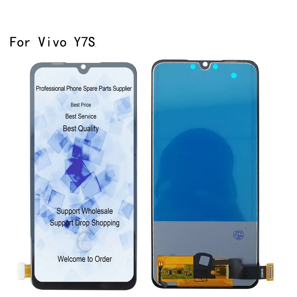

ЖК-дисплей Amoled для Vivo Z5 Y7s Y9s iQOO Neo 855 S1, ЖК-дисплей кодирующий преобразователь сенсорного экрана в сборе LCD Pantalla Tela, запасные части
