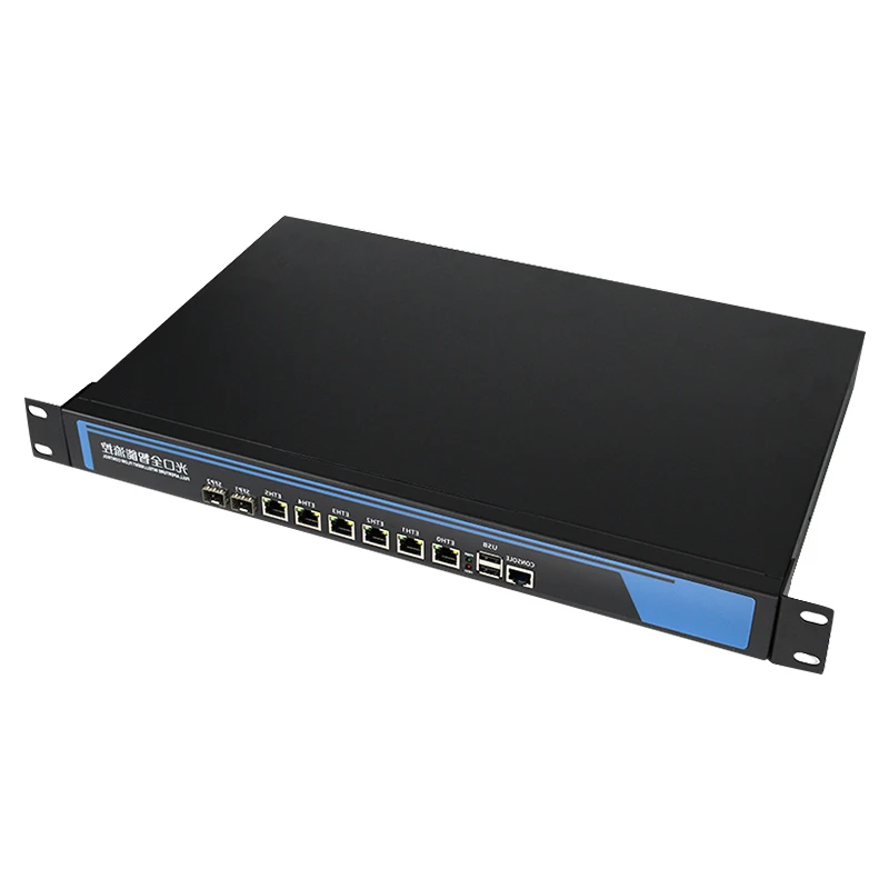 1U стойка для монтажа Intel Xeon E3 1225 B75 6LAN Core Barebone брандмауэр pfsense Мини ПК minicomputer Mikrotik 2