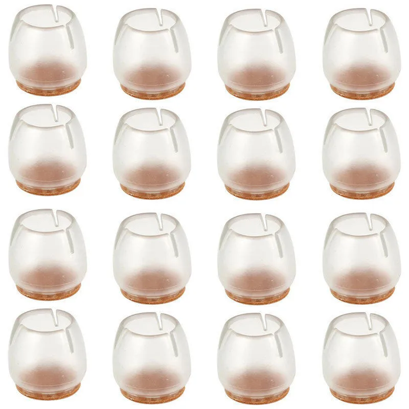 Силиконовые протекторы для ног на стуле 16 шт./компл. накладки мебельные покрытия