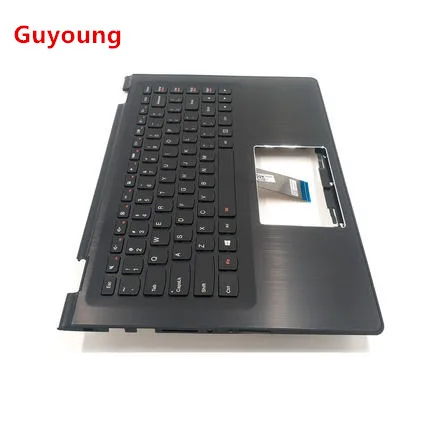 Клавиатура с подсветкой для ноутбука lenovo YOGA 500 14IBD 3 1470 1435 Flex верхний корпус