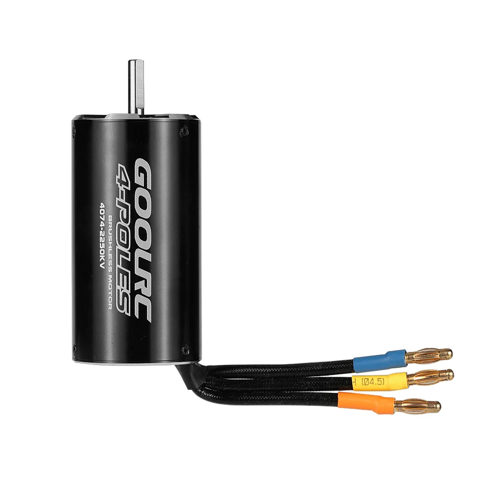 Оригинал GoolRC High Performance 4074 2250KV 4 полюса бесщеточный двигатель для 1000 мм (или выше) RC