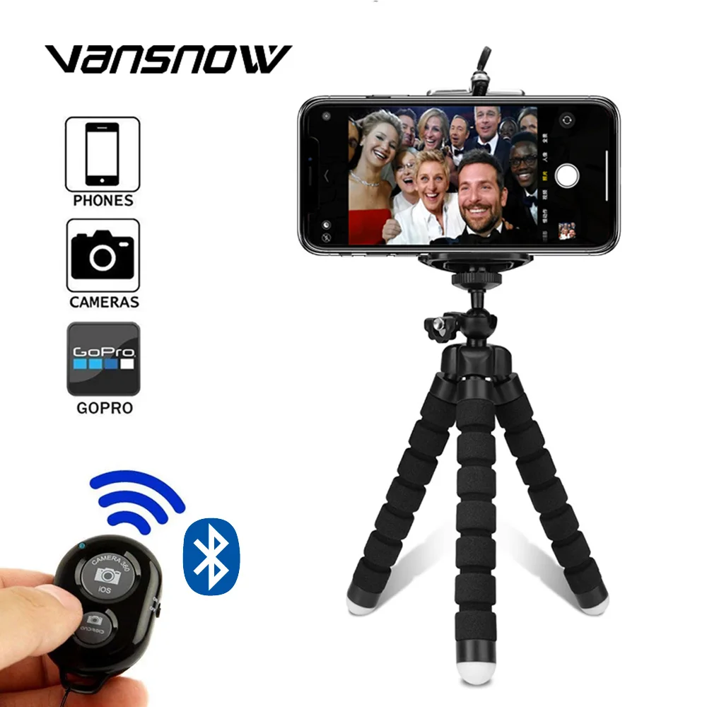 Штатив для телефона Мини Гибкий губка Осьминог монопод камеры селфи