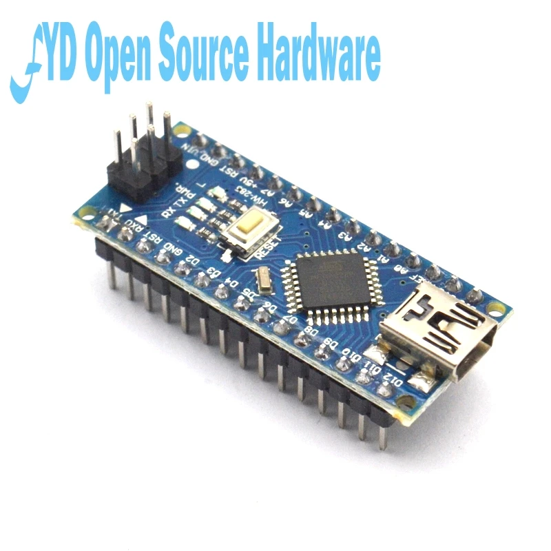 1 шт. мини USB с Загрузчиком Nano 3 0 контроллер совместим arduino CH340 драйверами 16 МГц NANO