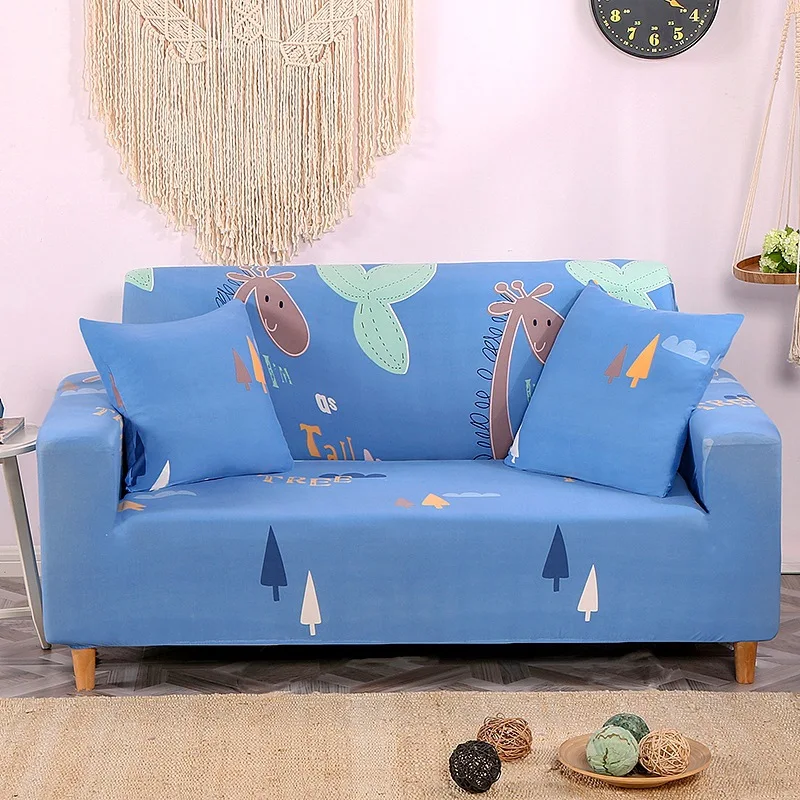 

Modern Simplicity Stretch Slipcover Sectional Elastic Sofa Cover 4 Seater For Living Room Couch Cover Shape Corner Armchair Sofa