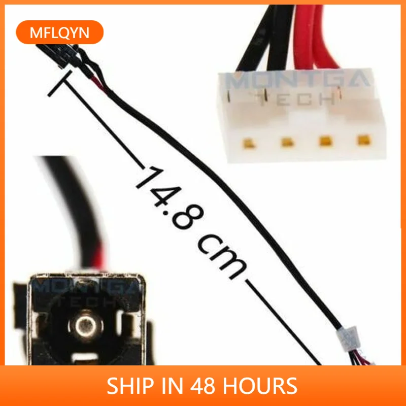 

Charging connector cable toshiba l50d-c dc in power jack power