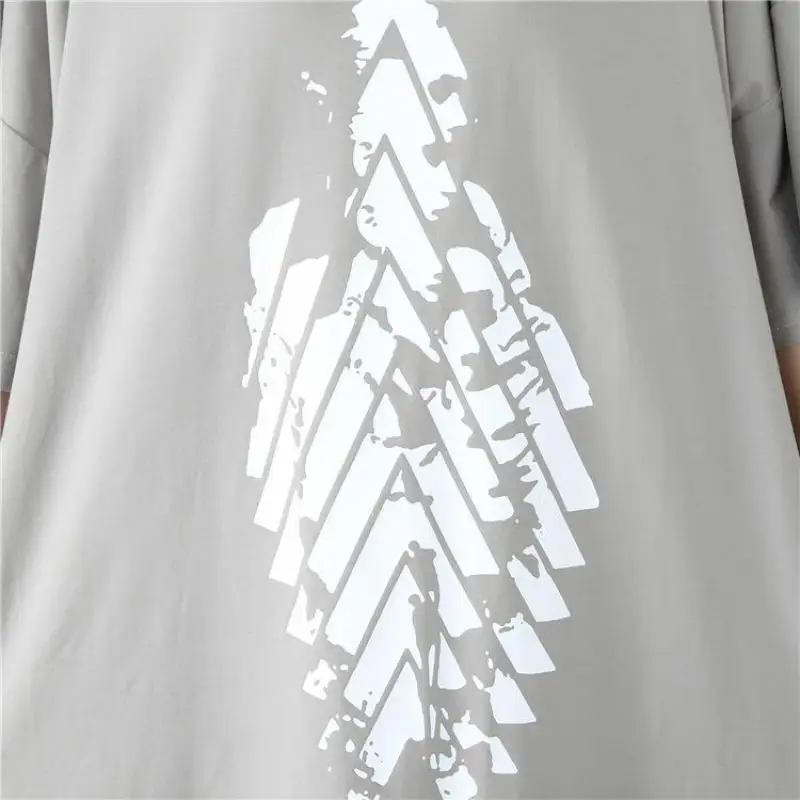 

2020 Summer Loose Women T-shirt Print O Neck Short Sleeve T-shirt White And Black Tops Plus Size