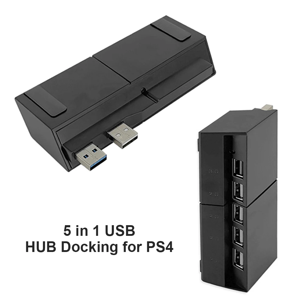5 в 1 usb хаб док станция для Sony Playstation 4 PS4 консоль взаимный обмен данными между