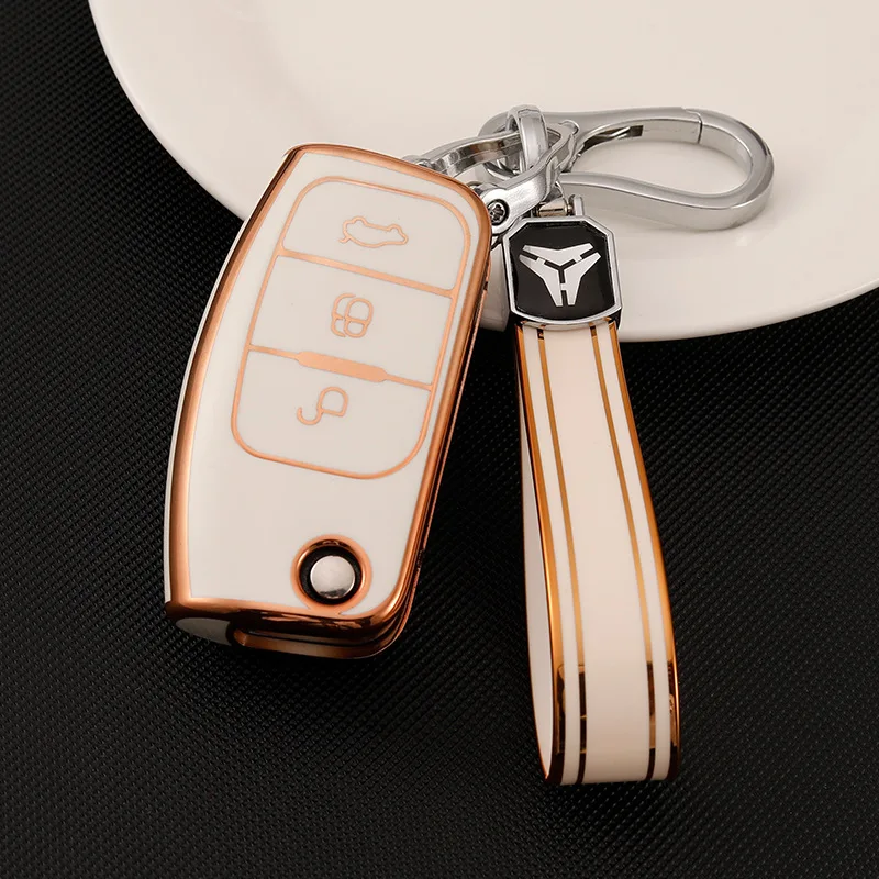 

Car Remote Key Cover Case For Ford Fiesta Focus 2 Ecosport Kuga Escape Falcon B-Max C-Max Eco Sport Galaxy FOB 3 Button