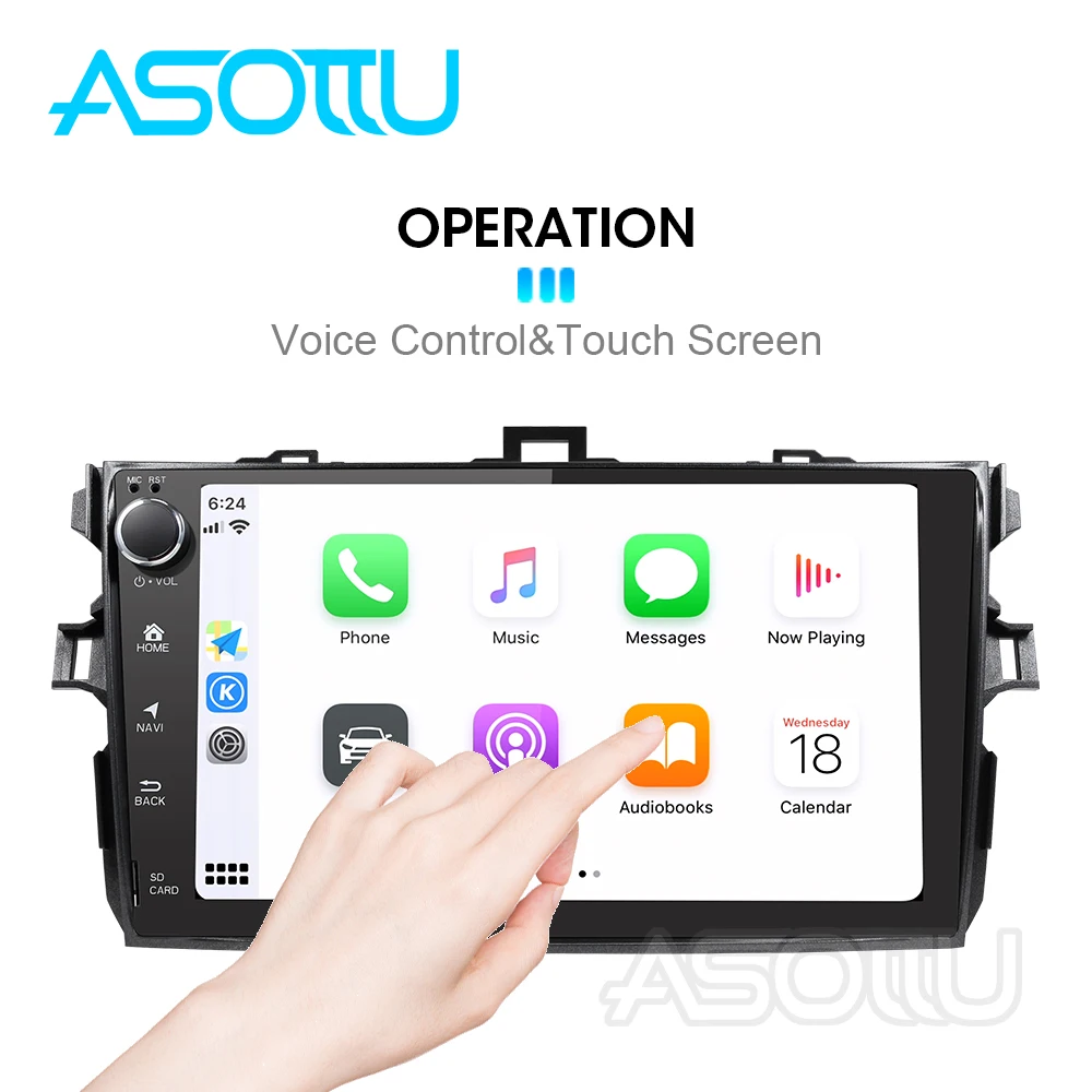 Asottu Проводная carplay для Apple Android Автомобильная android навигация | Автомобили и