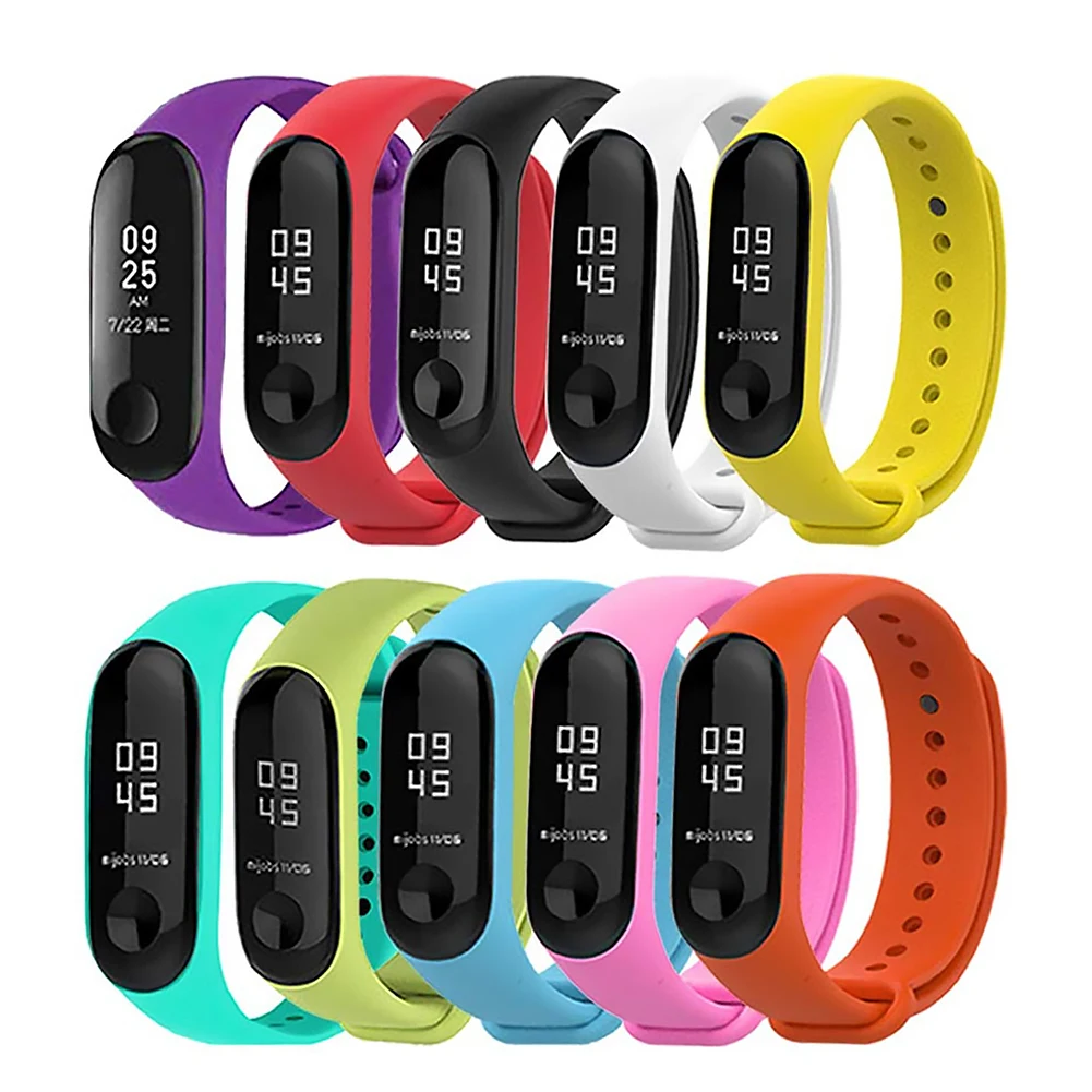 

Delicate Adjustable Watchband Bracelet High-quality Silicone Wrist Strap Smart Electronics Accessories for Xiaomi Mi Band 3/4