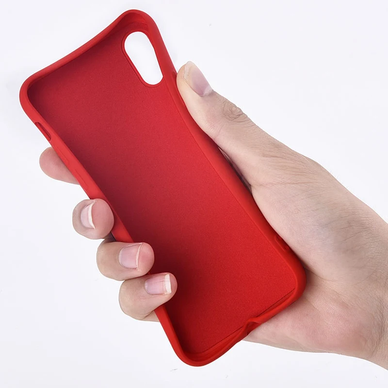 New Liquid Silicone Phone Case For iPhone 11 Pro MAX 8 Color Back Cover XR/XS Couples Telephone Accessories |