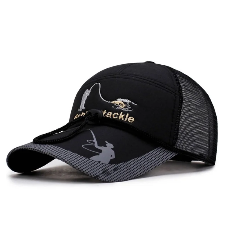

Fishing Hat Cap Outdoor Sports Hats Hiking Visor UV Protection Men Women Adjustable Breathable Golf Caps