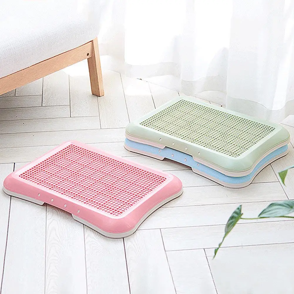 

Новое поступление 2020, пластиковый Туалет для собак, горшок, туалет для домашних животных, поднос для щенков, тренировочный туалет, легко чис...