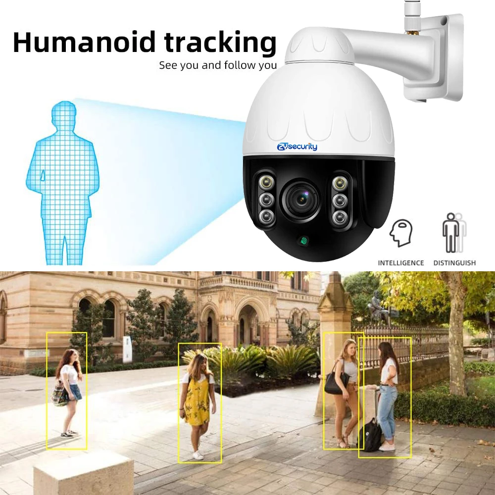 Камера Наружного видеонаблюдения 5 Мп кратный оптический зум 1920P 1080P|Камеры