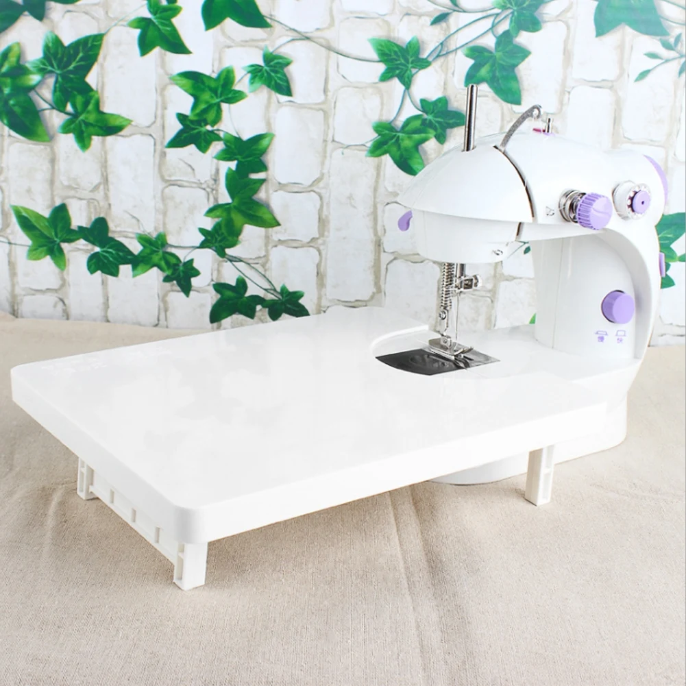 

Plastic Mini Desktop Sewing Machine With Extension Table Extension Board Accessories Dedicated Expansion Board Extension Board