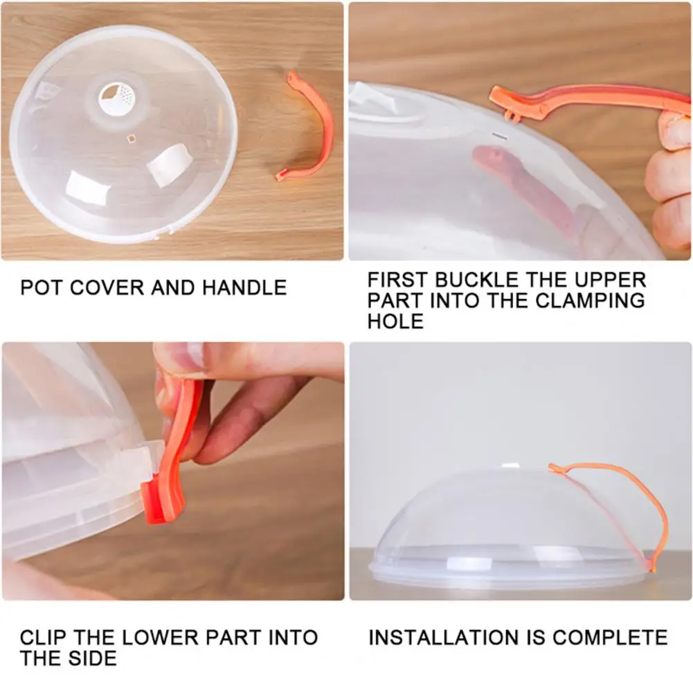 Крышка для микроволновой печи/верхняя крышка моющаяся посуды сохранения