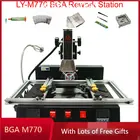 Паяльная станция BGA LY-M770, 2 зоны, ручное управление, станция для реболлинга bga 1900 Вт, без налога в России