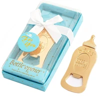 bottle opener baby shower party favors gifts giveaway decorations souvenirs for guest pink blue gold 25pcs