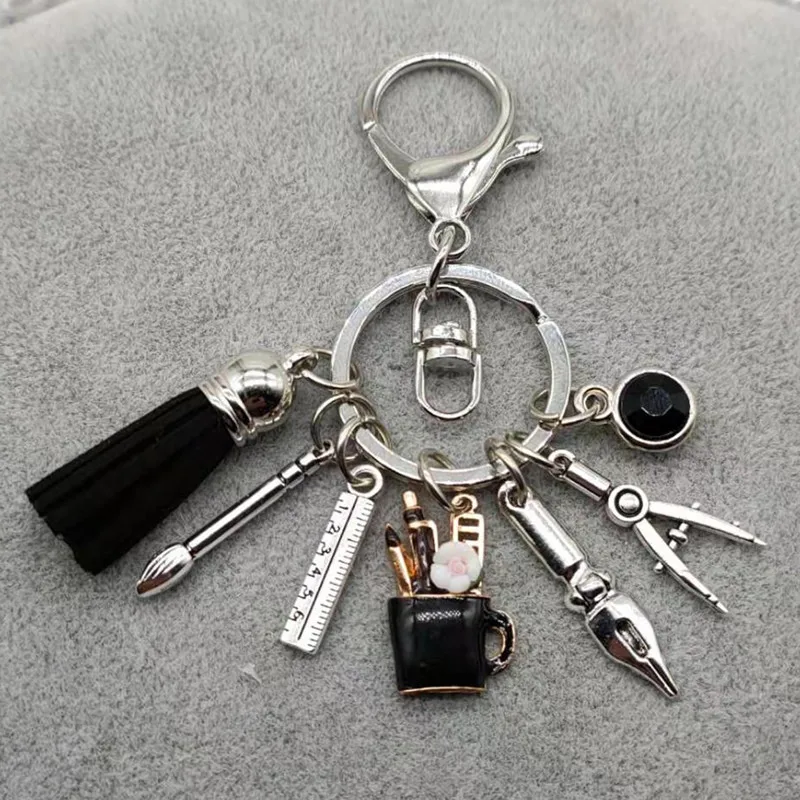 Новый модный держатель для брелок с ручкой ручной работы кисточками Подарочный