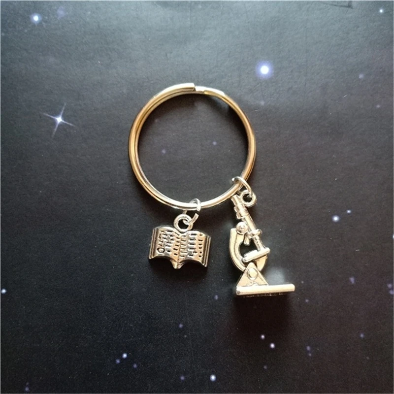 Брелок для научного микроскопа брелок ключей в виде червя любви подарок ученному