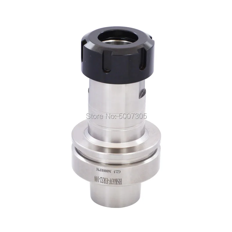 

HSK63F ER40 ER32 70L 100L handle chuck toolholder for CNC mill balance G2.5 300,000rpm CNC Woodworking machine Milling shank