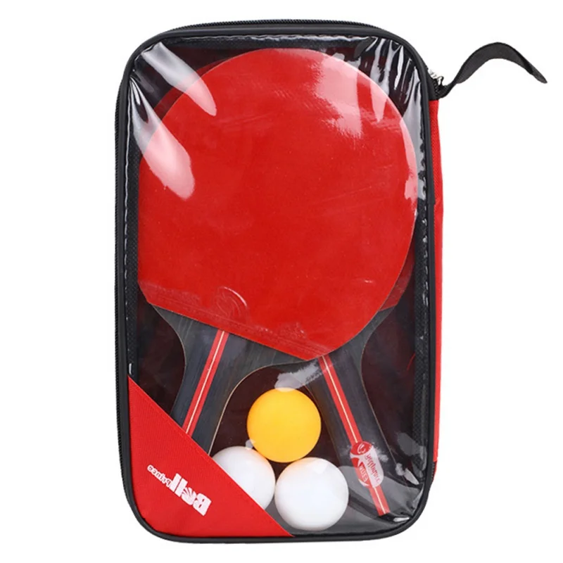 

2Pcs Upgraded Carbon Table Tennis Racket Set Super Powerful Ping Pong Racket Bat For Adult Club Training