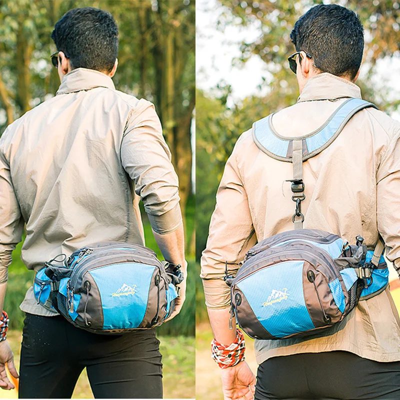 Спортивная Беговая сумка носимая на поясном ремне или через плечо для фитнеса