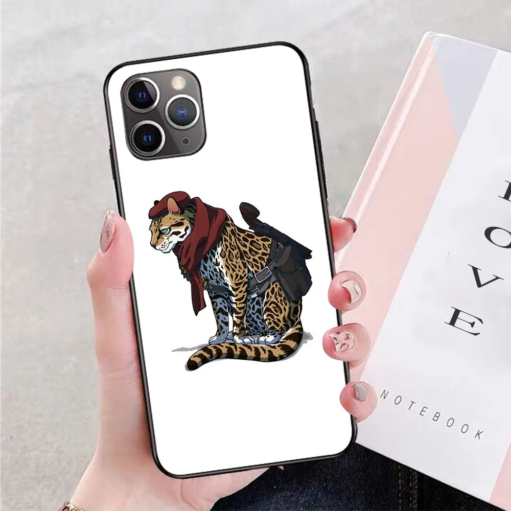

For iPhone Revolver Ocelot Soft TPU Border Apple iPhone Case