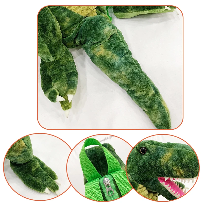Милый динозавр плюшевые рюкзаки для детей детские подарочные школьные сумки