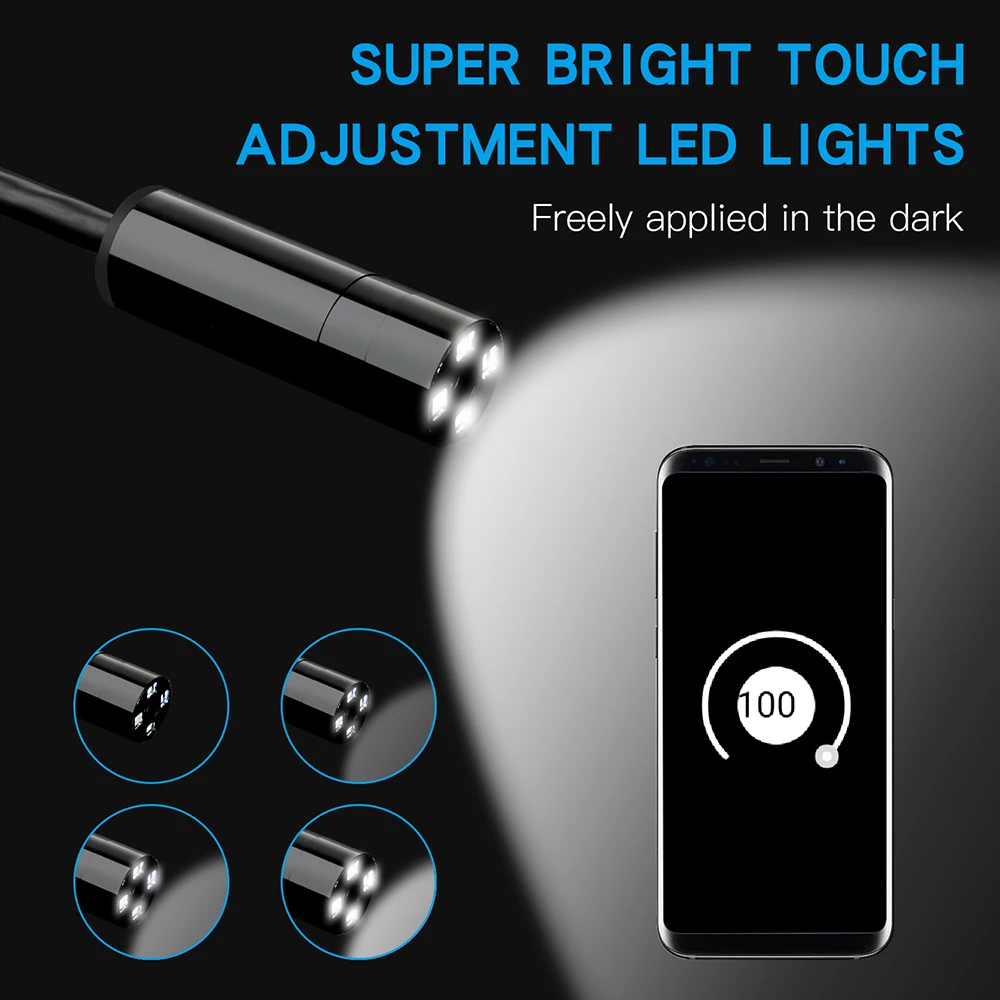 Ручной эндоскоп F230 с автоматической фокусировкой объектив регулируемыми