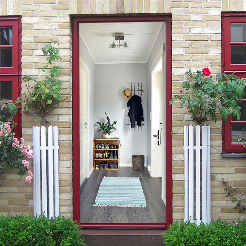 

2 шт./компл. теплые Настенные обои из ПВХ «сделай сам», самоклеящиеся обои, настенные Стикеры, украшение для комнаты, домашний дизайн, художес...