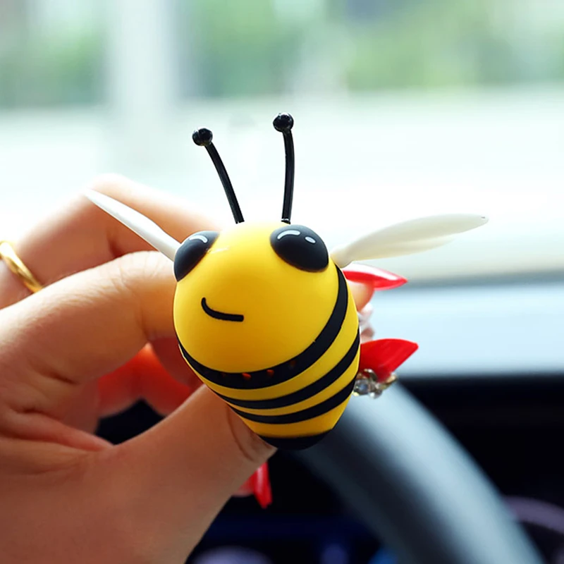 

3 color Bee Automotive Air Purifier, Decoration Accessory and Fragrance Flavor for Automotive