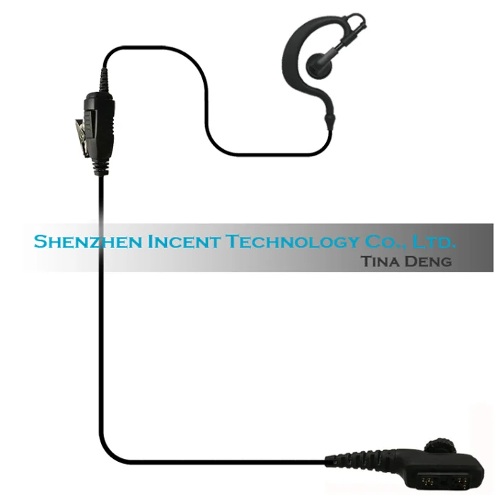 VOIONAIR 2pcs/lot Ear Hook Earphone Earpiece Headset Speaker for EADS THR9 TH9 TETRA Radio |