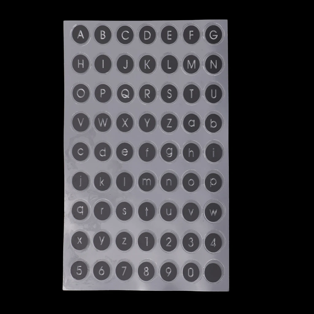 Просто креативный алфавит и цифры чистые марки пишущая машинка Serif