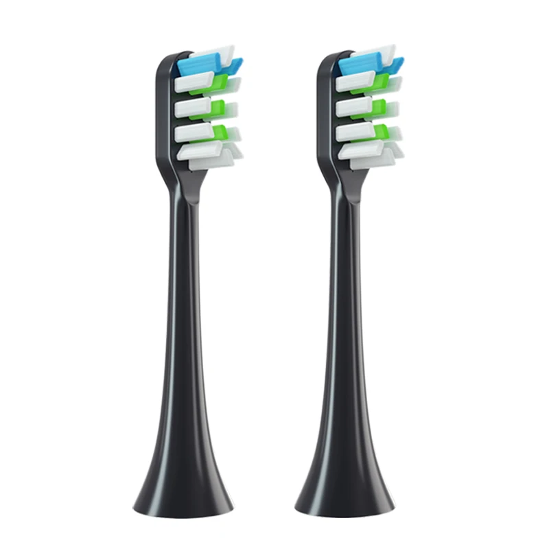 Сменные головки для зубной щетки SOOCAS X3/X3U/X5, насадки для электрической зубной щетки, дорожная коробка, 2 шт./компл.