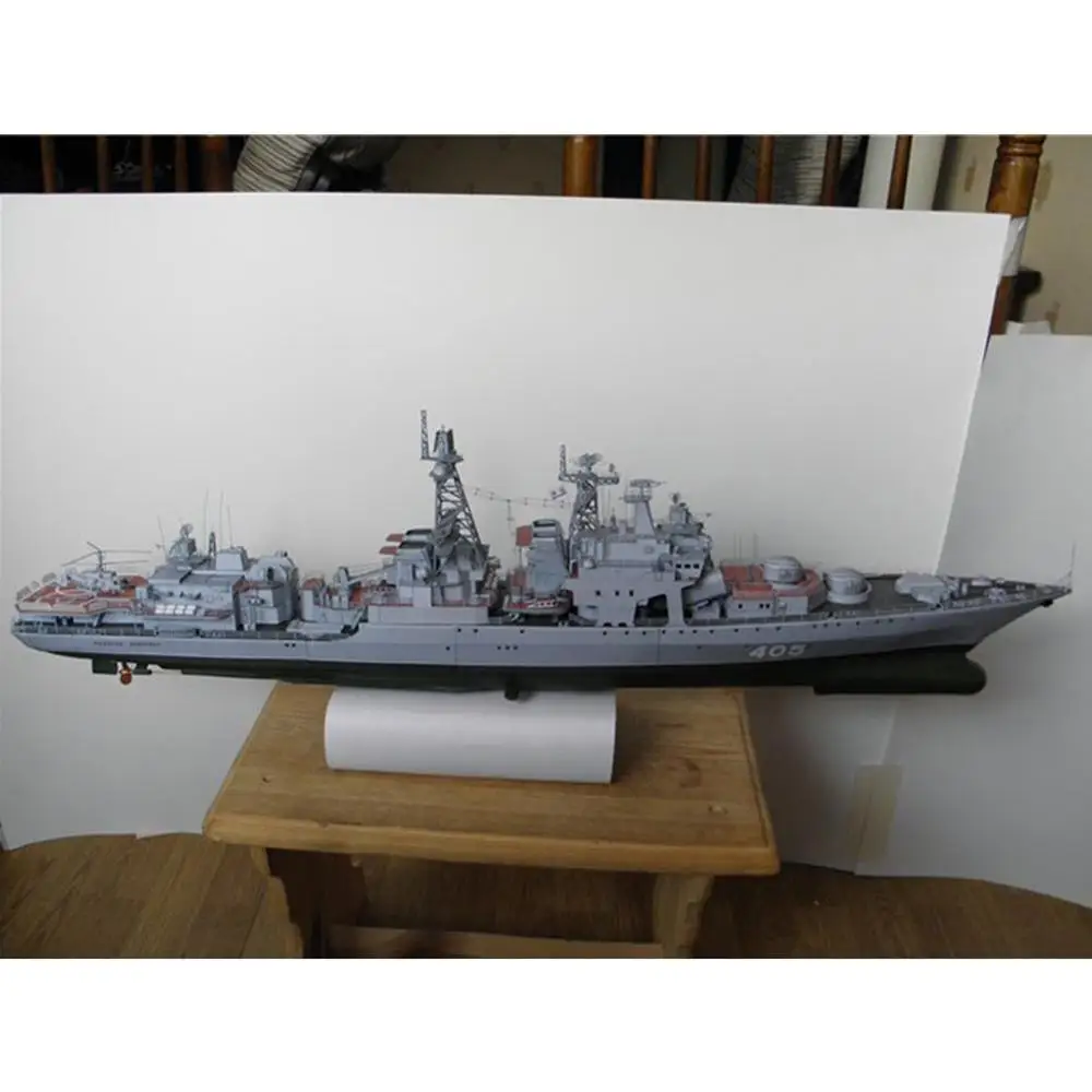 1:200 адмирал Левченко подводная лодка корабль DIY 3D бумажная карта Модель
