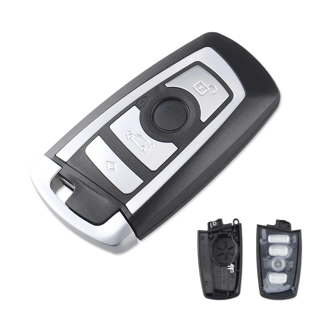 KEYYOU 3/4 кнопочный смарт ключ с дистанционным управлением чехол для BMW 5 7 серии