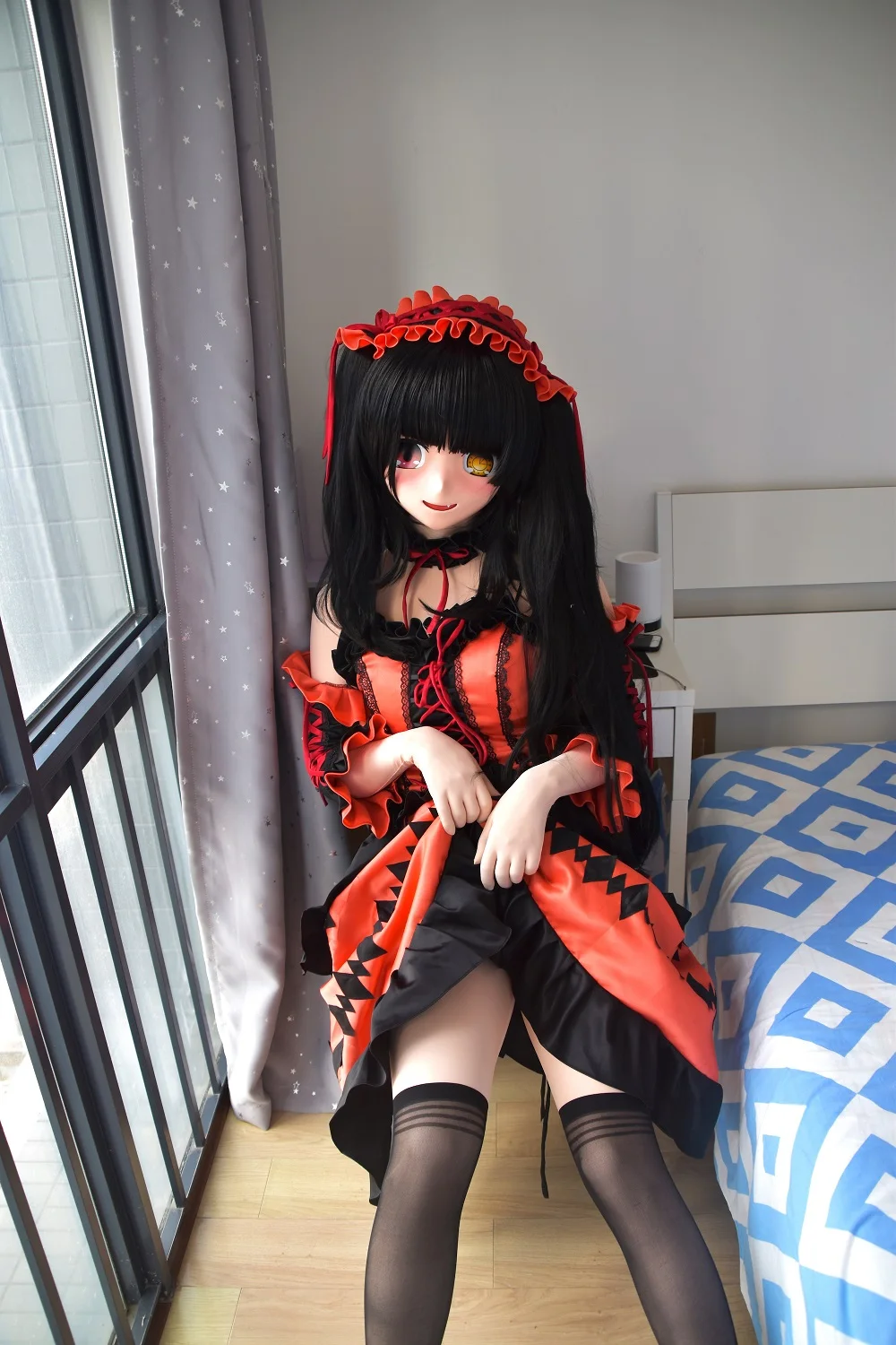 (KGM 15) шарнирная кукла-Трансвестит свидание с живой комиксовой маской