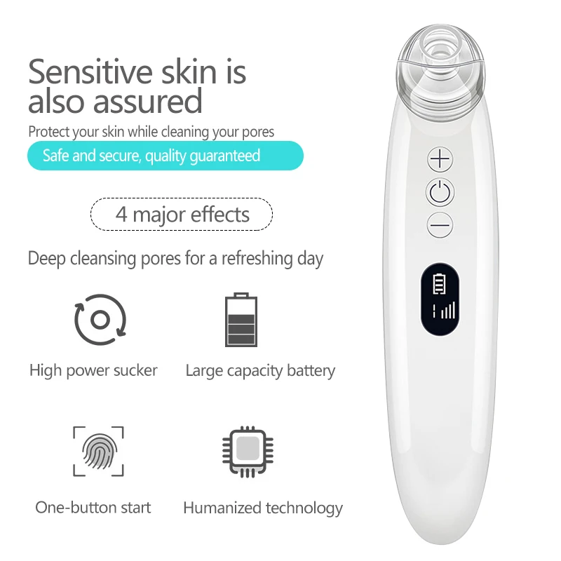 Вакуумный отсос для угрей Алмазная дермабразия удаление шрамов прыщей ПОР